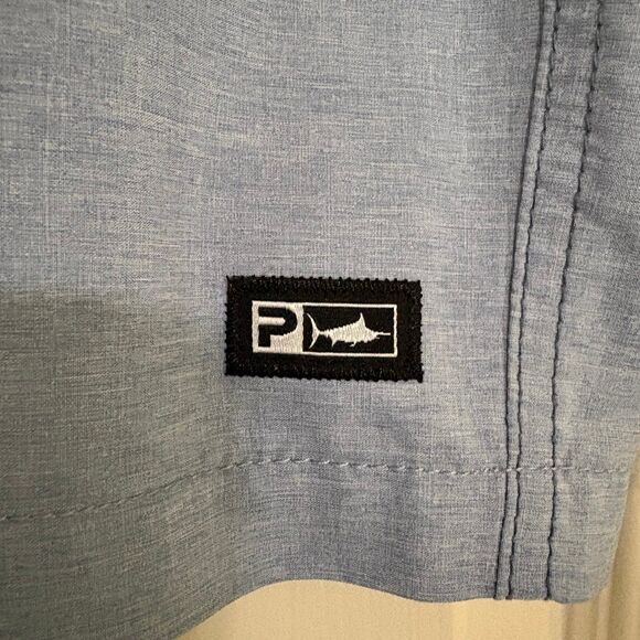 Pelagic Shorts Men’s 38” Waist Blue Gray Polyester Elastane Blend - Picture 8 of 12